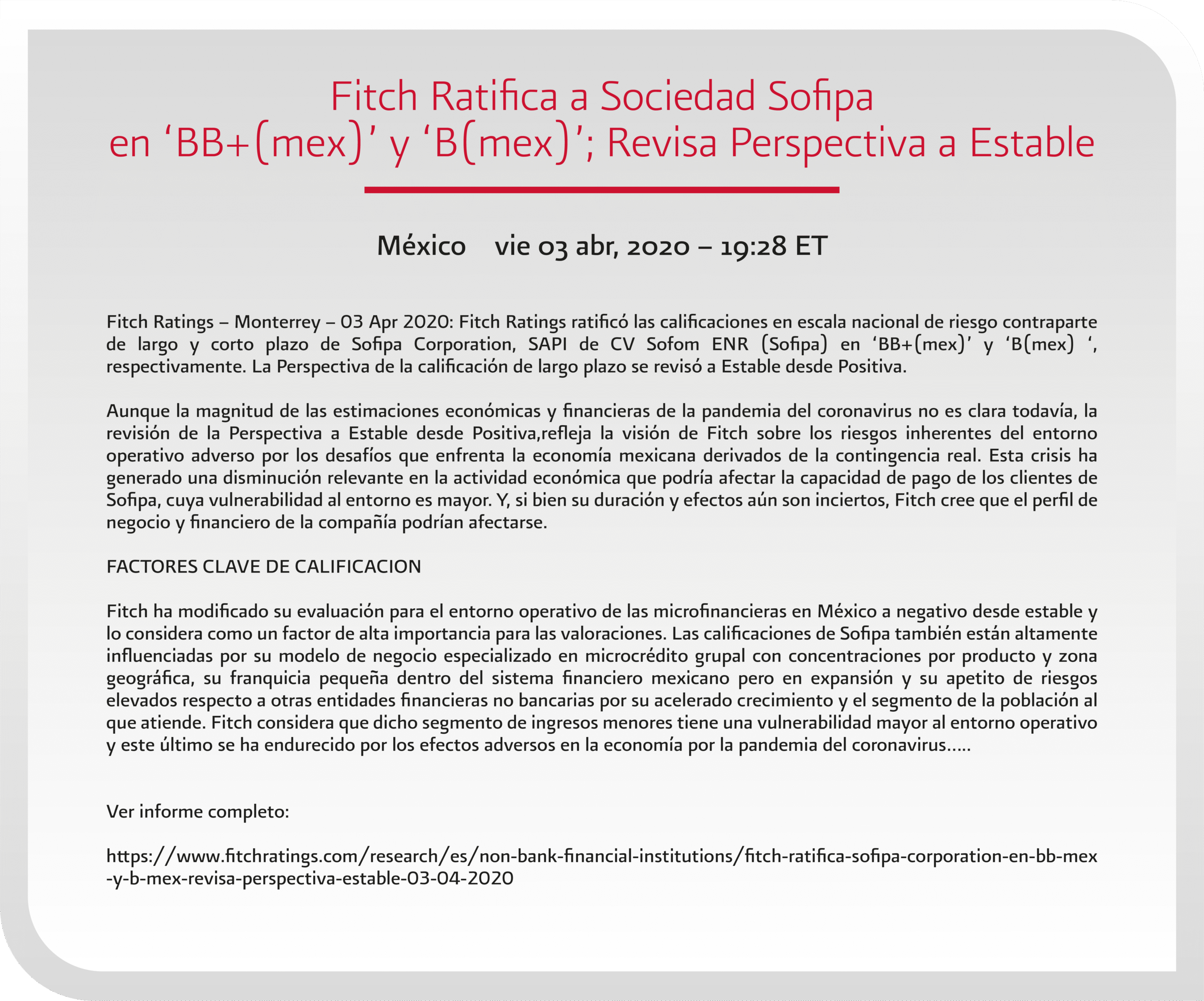 Información adicional 2004